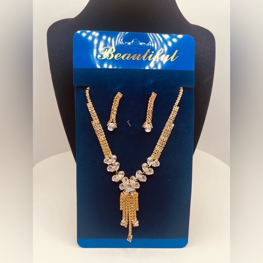 Set jewelry for women imitation diamond design